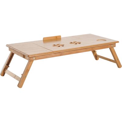 HOMCOM Frühstückstisch im Bett, Faltbarer Bett-PC-Tisch, PC-Ständer für Schlafzimmer, Verstellbar, Neigbar, Schublade, Klappbeine, 72x35x22-30, Farbe Holz Aosom HOMCOM Frühstückstisch im Bett, Faltbarer Bett-PC-Tisch, PC-Ständer für Schlafzimmer, Verstellbar, Neigbar, Schublade, Klappbeine, 72x35x22-30, Farbe Holz Aosom
