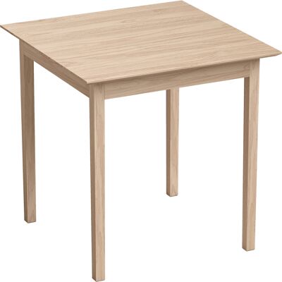 HOMCOM Esstisch 75 x 75 cm Quadratisch Küchentisch für 2 Personen Esszimmertisch aus Massivholz Kleiner moderner Tisch Holztisch für Küche, Esszimmer Wohnzimmer Naturholz Aosom HOMCOM Esstisch 75 x 75 cm Quadratisch Küchentisch für 2 Personen Esszimmertisch aus Massivholz Kleiner moderner Tisch Holztisch für Küche, Esszimmer Wohnzimmer Naturholz Aosom