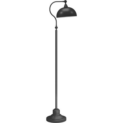 HOMCOM Stehlampe, Stehleuchte mit E27 Fassung, verstellbarem Lampenschirm, 40 W, Bogenlampe im Retro-Design, stabiler Stand, Metall, 42 x 25,5 x 152 cm, Schwarz Aosom HOMCOM Stehlampe, Stehleuchte mit E27 Fassung, verstellbarem Lampenschirm, 40 W, Bogenlampe im Retro-Design, stabiler Stand, Metall, 42 x 25,5 x 152 cm, Schwarz Aosom