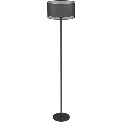 HOMCOM - Floor lamp - Zweifarbiges Lampschirm - Fußschalter HOMCOM - Floor lamp - Zweifarbiges Lampschirm - Fußschalter