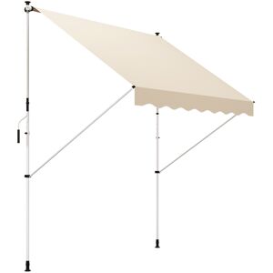 Outsunny Verstellbare Gelenkarmmarkise - Balkonsonnenschutz 300x150cm Outsunny Verstellbare Gelenkarmmarkise - Balkonsonnenschutz 300x150cm