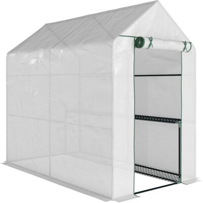 Outsunny - Foliengewächshaus - Walk-in - Greenhouse Outsunny - Foliengewächshaus - Walk-in - Greenhouse