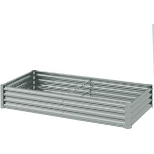 Outsunny Hochbeet aus Stahl, Wetterbeständig Pflanzbeet mit Anti-Schnittkante Frühbeet Gartenbeet rostfrei Pflanzkasten Pflanzkübel 180 x 90 x 30 cm für Garten Balkon, Gemüsebeet für Blumen, Gemüse Aosom Outsunny Hochbeet aus Stahl, Wetterbeständig Pflanzbeet mit Anti-Schnittkante Frühbeet Gartenbeet rostfrei Pflanzkasten Pflanzkübel 180 x 90 x 30 cm für Garten Balkon, Gemüsebeet für Blumen, Gemüse Aosom