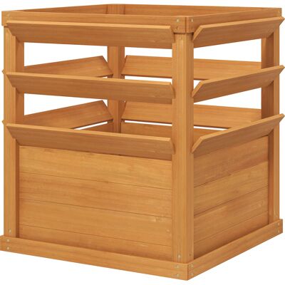 Outsunny - Hochbeet - 65x65x60 cm - Rankgitter - Raised garden bed Outsunny - Hochbeet - 65x65x60 cm - Rankgitter - Raised garden bed