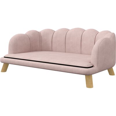 PawHut Hundesofa - Weicher Bezug, Holzbeine PawHut Hundesofa - Weicher Bezug, Holzbeine