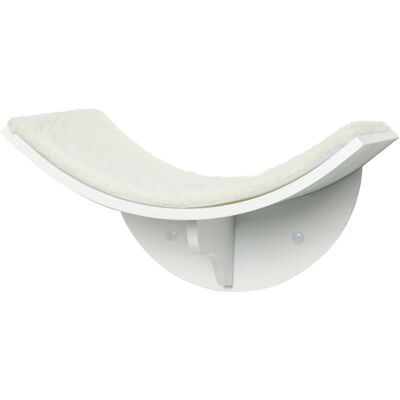 PawHut - 41x28x21 cm Weiß - Cat wall bed - White PawHut - 41x28x21 cm Weiß - Cat wall bed - White