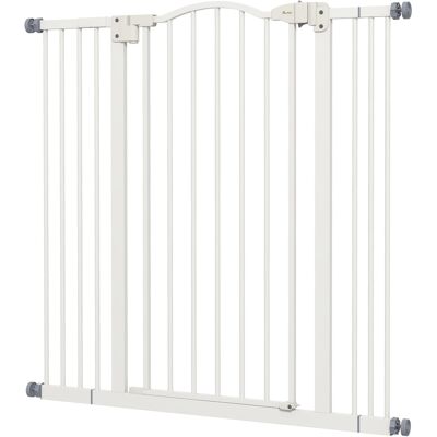 Pawhut Metall Hundegitter - 74-100 cm - Haustier Schranke Pawhut Metall Hundegitter - 74-100 cm - Haustier Schranke