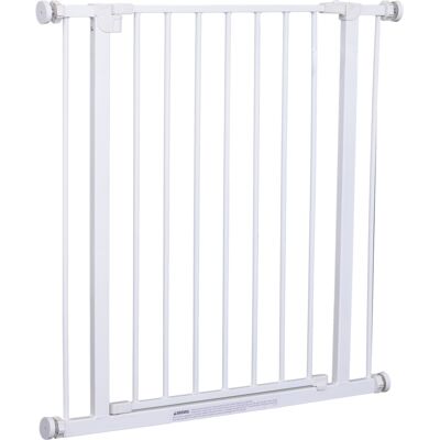 PawHut Sicherheitsgitter Weiß Verstellbar 72-82cm - Baby Haustier Schutzgitter PawHut Sicherheitsgitter Weiß Verstellbar 72-82cm - Baby Haustier Schutzgitter