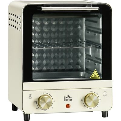 HOMCOM Minibackofen - 15L, Umluft, 1000W, inkl. Backblech HOMCOM Minibackofen - 15L, Umluft, 1000W, inkl. Backblech