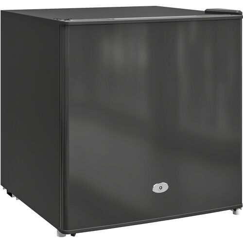 HOMCOM Mini-Gefrierschrank 35 L Gefrierbox elektrisch freistehend 45 W Mini Gefriertruhe Minikühlschrank -14 bis -24℃ 5-stufige Temperaturregelung 47 x 44,2 x 48,8 cm Schwarz Aosom