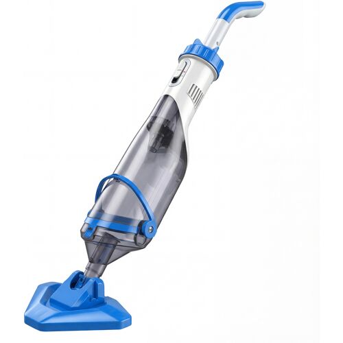 Outsunny Poolsauger Kabellos mit Akku Pool Bodensauger mit Teleskop Aluminiumstange & 3 Bürsten, 90-120 Min Laufzeit Pool Sauger Pool-Staubsauger Poolreiniger für kleine Pools Spas Whirlpools Aosom