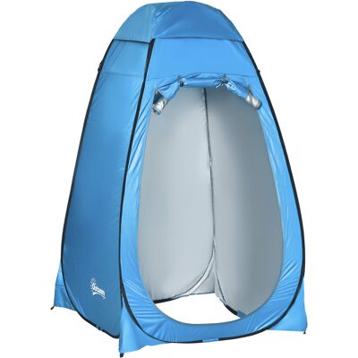 Outsunny Pop-up Toilettenzelt - Blau - 120x120x190 cm - Zelt Outsunny Pop-up Toilettenzelt - Blau - 120x120x190 cm - Zelt