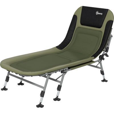 Outsunny Campingbett Feldbett klappbar Reisebett verstellbar Klappbett bis 180 kg belastbar für Outdoor Oxford Grün Aosom Outsunny Campingbett Feldbett klappbar Reisebett verstellbar Klappbett bis 180 kg belastbar für Outdoor Oxford Grün Aosom
