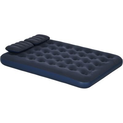 Outsunny Doppel-Luftbett mit Pumpe & Kopfkissen - Luftmatratze Outsunny Doppel-Luftbett mit Pumpe & Kopfkissen - Luftmatratze
