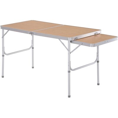 Outsunny - 120x60 Aluminium - Verstellbar - Camp Table Outsunny - 120x60 Aluminium - Verstellbar - Camp Table