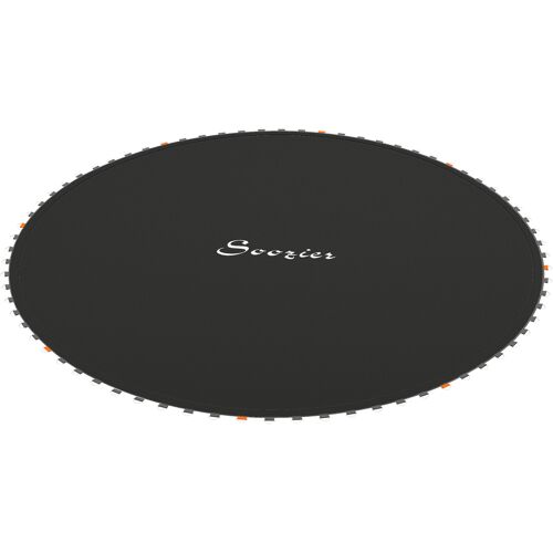 SPORTNOW Ersatztuch für Trampolin, Sprungmatte Ersatz, kompatibel mit Trampolin Ø 4,3 m und 14 cm Federn, mit Feder-Spannwerkzeug und 80 V-Haken (Federn nicht enthalten) Aosom
