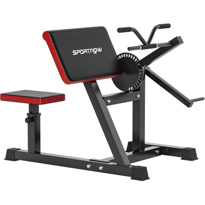 SPORTNOW 2-in-1 Bizeps- und Trizepsmaschine, Prediger-Curl-Bank mit verstellbarem Sitz und Ellbogenauflage, Bizeps-Curl- und Trizeps-Extensionsgerät für Fitnessstudio und Zuhause Aosom SPORTNOW 2-in-1 Bizeps- und Trizepsmaschine, Prediger-Curl-Bank mit verstellbarem Sitz und Ellbogenauflage, Bizeps-Curl- und Trizeps-Extensionsgerät für Fitnessstudio und Zuhause Aosom