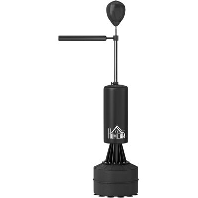 HOMCOM Boxsack stehend 155-205cm Höhenverstellbar Standboxsack mit 360° Reflexstange Speedball, Boxhandschuhen Pumpe, Punchingball Set für Erwachsene Jugendliche, Kickboxsack für Box Training Aosom HOMCOM Boxsack stehend 155-205cm Höhenverstellbar Standboxsack mit 360° Reflexstange Speedball, Boxhandschuhen Pumpe, Punchingball Set für Erwachsene Jugendliche, Kickboxsack für Box Training Aosom