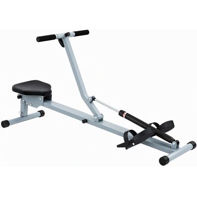 HOMCOM Rudergerät - Grau - Kompaktes Fitnessgerät HOMCOM Rudergerät - Grau - Kompaktes Fitnessgerät