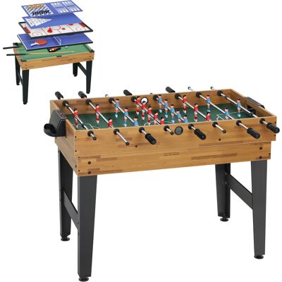 SPORTNOW 13-in-1 Multi Spieltisch Multifunktionstisch mit Tischtennis Billardtisch Tischfußball Hockey Shuffleboard Bowling Kickertisch inkl Zubehör für Spielzimmer Partys Kinder Erwachsene Aosom SPORTNOW 13-in-1 Multi Spieltisch Multifunktionstisch mit Tischtennis Billardtisch Tischfußball Hockey Shuffleboard Bowling Kickertisch inkl Zubehör für Spielzimmer Partys Kinder Erwachsene Aosom