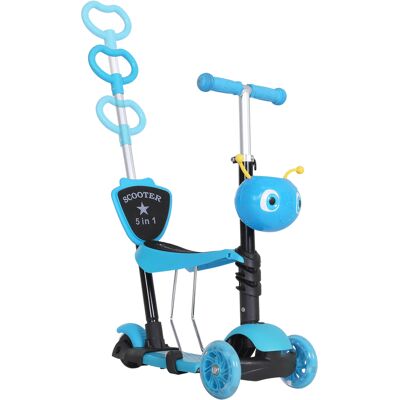 HOMCOM Kinderscooter - Höhenverstellbar, 5-in-1 Spaßfahrzeug HOMCOM Kinderscooter - Höhenverstellbar, 5-in-1 Spaßfahrzeug