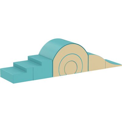 AIYAPLAY Schaumstoff Bausteine Kinder 5 tlg. Klettern Softbausteine Riesenbausteine Großbausteine Bauklötze Bausteinset Kunstleder Sand+Grün Aosom AIYAPLAY Schaumstoff Bausteine Kinder 5 tlg. Klettern Softbausteine Riesenbausteine Großbausteine Bauklötze Bausteinset Kunstleder Sand+Grün Aosom