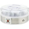 HOMCOM Joghurtbereiter Joghurtmaschine mit 48 Stunden Timer, mit Temperatur-Einstellung, 7 Gläser à 180 ml, automatischer Abschaltung, 20 W, Weiß