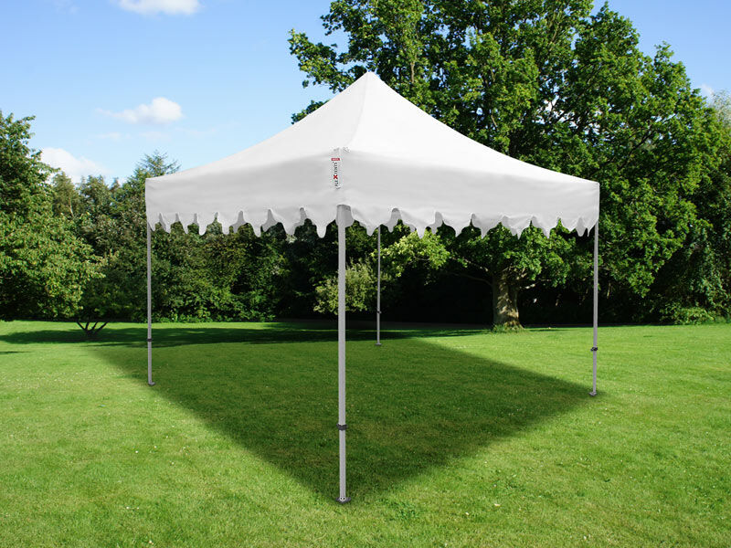 Dancover Faltzelt Faltpavillon Wasserdicht FleXtents PRO "Morocco" 3x3m Weiß