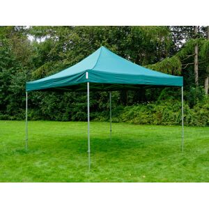 Dancover Faltzelt Faltpavillon Wasserdicht FleXtents PRO Steel 4x4m Grün