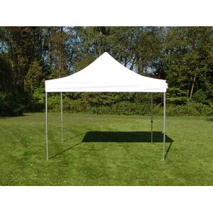 Dancover Faltzelt Faltpavillon Wasserdicht FleXtents PRO Steel 4x4m Weiß