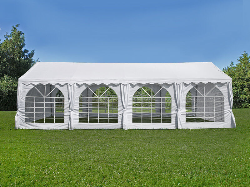 Dancover Partyzelt Festzelt UNICO 5x8m, Weiß