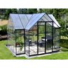 Dancover Orangerie Polycarbonat VICTORY, 10,41m², Palram/Canopia, 3,66x3,05x2,69m, Grau