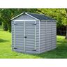 Dancover Gartenschuppen aus Polycarbonat SkyLight, Palram/Canopia, 1,85x2,29x2,17m, Grau