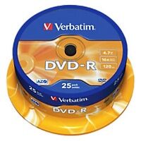 Verbatim DVD-R 4.7 GB 25 Stück