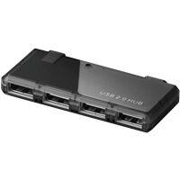 Goobay USB2 95670 - USB 2.0 Hi-Speed HUB/Verteiler 4 Port,schwarz