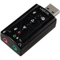 LOGILINK UA0078 - Soundkarte, extern, 7.1, USB 2.0