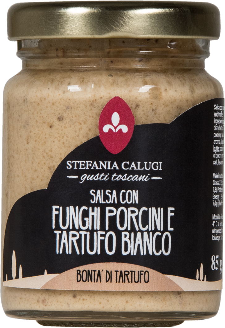 Calugi Srl Tartufi e Funghi Calugi Steinpilz Trüffelcreme, 85g - Calugi Srl Tartufi e Funghi