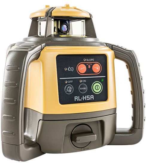 Topcon RL-H5A Selbsthorizontierender Baulaser + LS-80L Empfänger