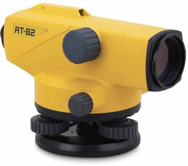 Topcon AT-B2 Automisches Nivelliergerät 32x + Stativ + Messlatte