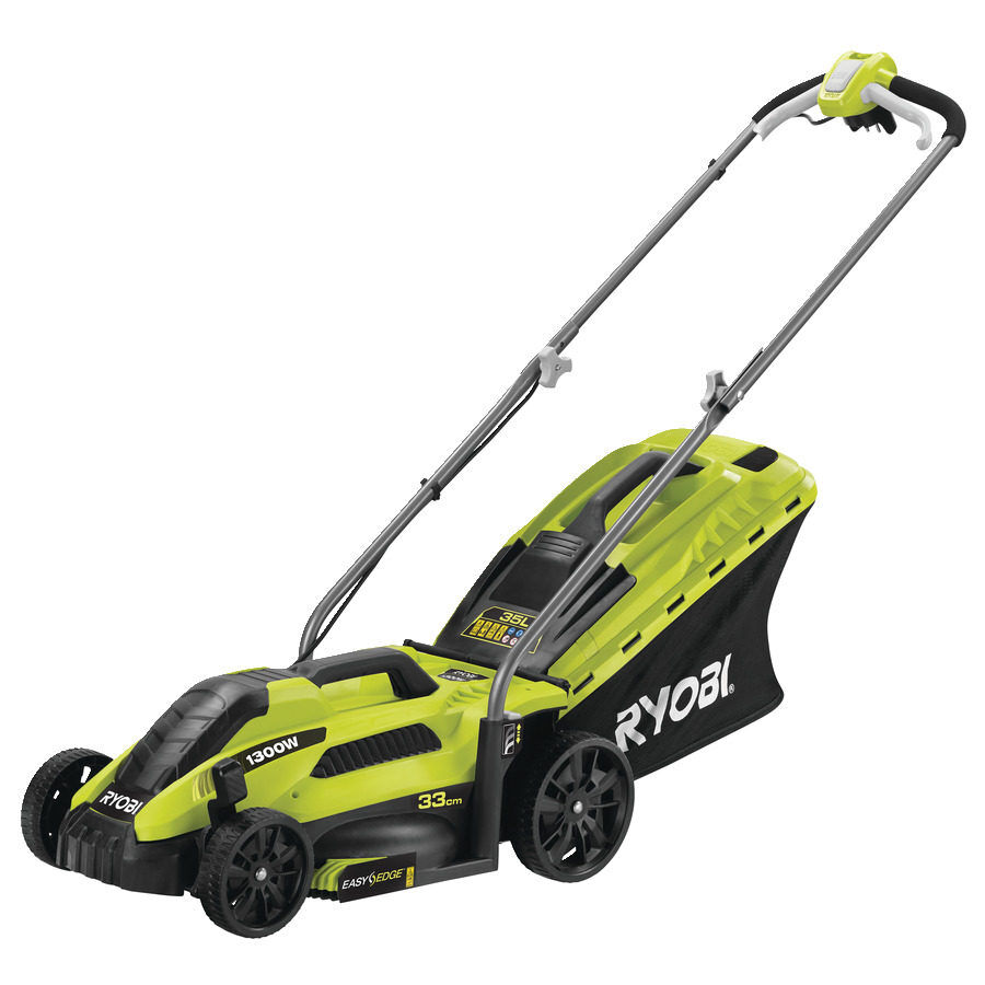 Ryobi RLM13E33S Elektro Rasenmäher 33 cm 1300 Watt