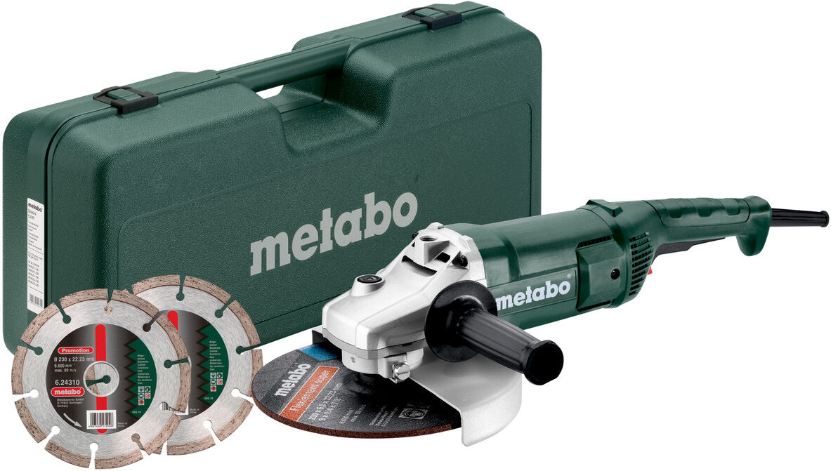 Metabo 691081000 SET WE 2200-230 Winkelschleifer 230 mm 2200 Watt