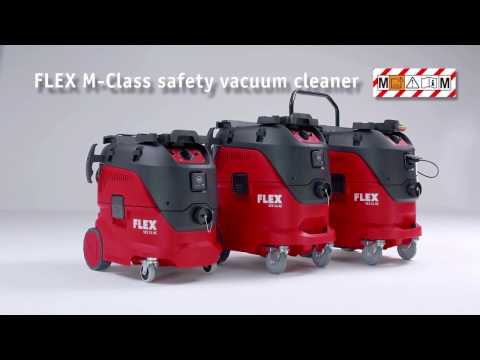 Flex-tools VCE 33 M AC Sicherheitssauger mit automatischer Filterabreinigung 30 l Klasse M