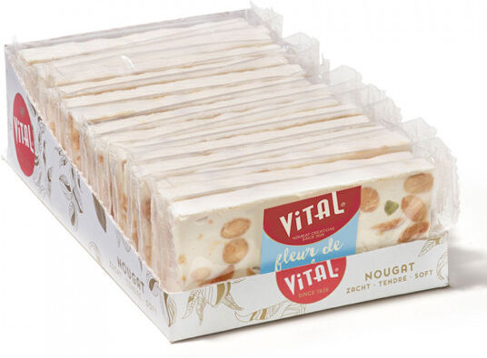 Nougat Riegel-Set Vital „Fleur De Sel“, 15 x 45 g