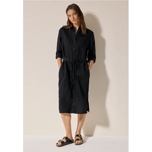 Cecil / Kleid aus Leinen - Black / Schwarz / 100% Leinen / M L XL S XXL XS