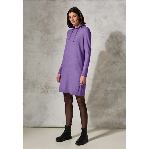 Cecil / Strickkleid mit Glitzer - gentle lilac melange / Lila / 33% Polyester/31% Polyacrylic/24% Baumwolle/12% Nylon / M XXL XL L
