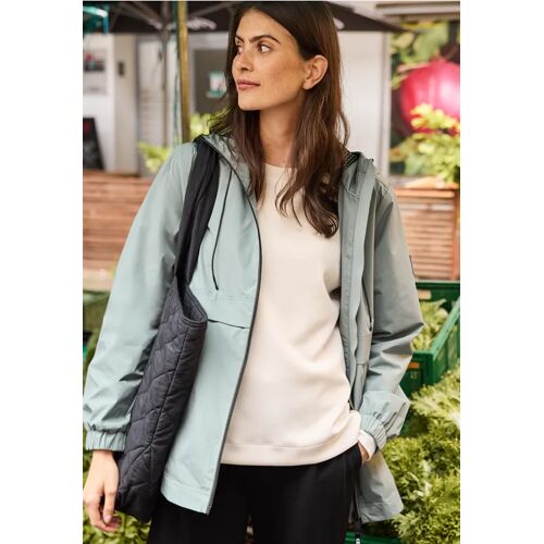 Cecil / Jacke in A-Linie - kelp green / Grün / 100% Polyester / XL M XXL L S XS