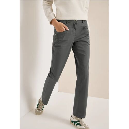 Cecil / Washed-Look Hose - clear khaki / Grün / 96% Baumwolle/4% Elasthan / 25 33 34 28 26 32 36 29 31 26 25 38 30 36 28 38 30 29 27 32 27 31 33 34