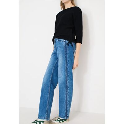 Cecil / 3/4-Arm Pullover in Dolman Passform - universal blue / Blau / 100% Baumwolle / S XL XXL XS M L Cecil / 3/4-Arm Pullover in Dolman Passform - universal blue / Blau / 100% Baumwolle / S XL XXL XS M L
