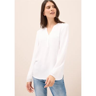 Cecil / Tunika in Unifarbe - vanilla white / Weiß / 100% Viskose / XL S L XXL Cecil / Tunika in Unifarbe - vanilla white / Weiß / 100% Viskose / XL S L XXL