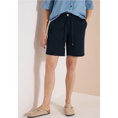 Cecil / Mid Waist Wide Leg Shorts im Loose Fit - universal blue / Blau / 98% Baumwolle/2% Elasthan / 26 29 27 25 Cecil / Mid Waist Wide Leg Shorts im Loose Fit - universal blue / Blau / 98% Baumwolle/2% Elasthan / 26 29 27 25